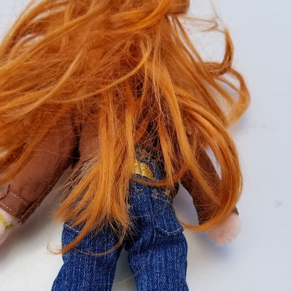 Redhead Cowgirl Cloth body doll TY Girlz - Picture 3 of 4